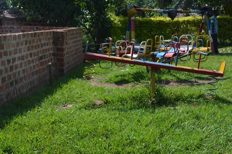 Spielplatz im Kindergartenprojekt in Kajjansi, Uganda