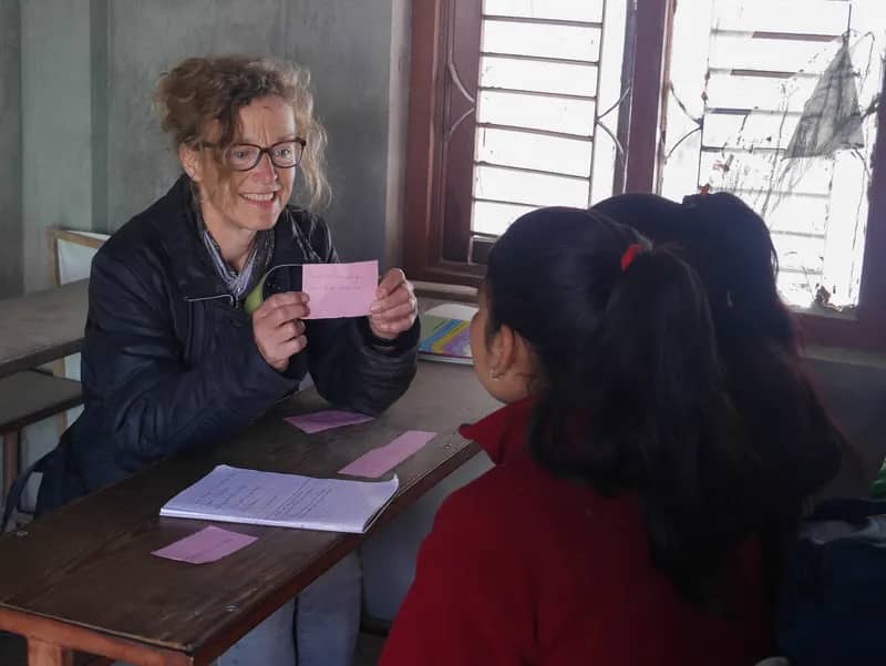 Bildungsprogramm für Frauen im Kathmandu Valley