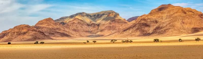 Berglandschaft in der Namib-Wüste, Namibia