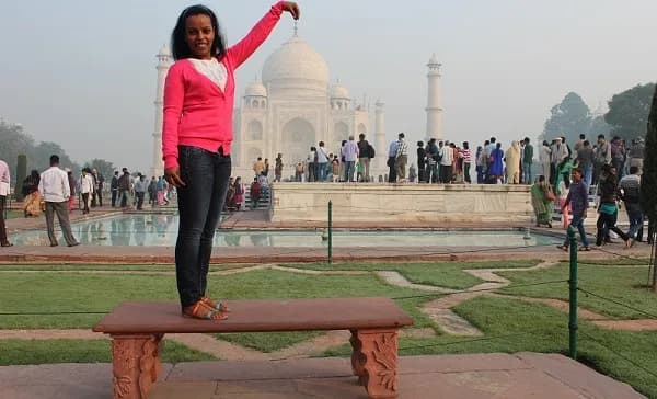Taj Mahal, Indien - Freiwilligenarbeit