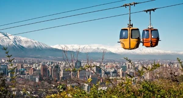 Als Au-Pair Chile mit Gondel entdecken