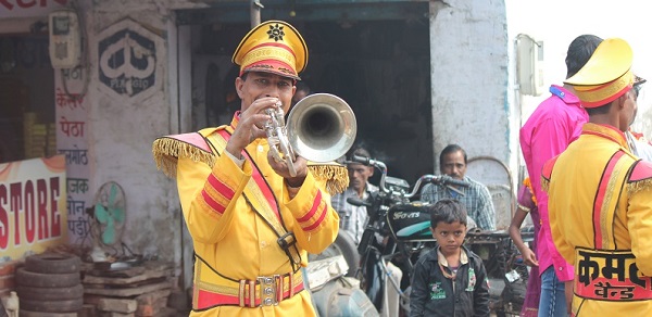 Trompeter in Indien