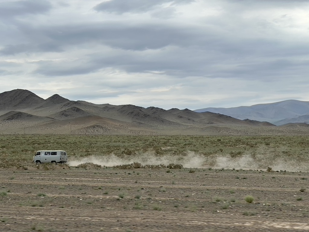 Steppe in der Mongolei